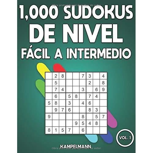 Cover for Kampelmann · 1,000 Sudokus de Nivel Facil a intermedio (Pocketbok) (2020)