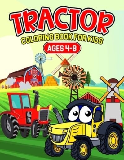 Cover for Cheesy Bear · Tractor Coloring Book For Kids Ages 4-8 (Pocketbok) (2021)