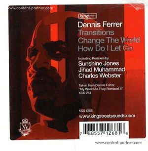 Cover for Dennis Ferrer · Transitions (12&quot;) (2011)