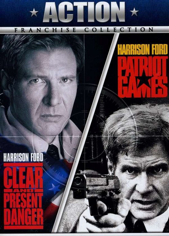 Cover for Clear &amp; Present Danger &amp; Patriot Games (DVD) (2011)