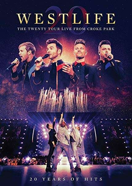 Cover for Westlife · Twenty Tour Live from Croke Park (DVD) (2020)
