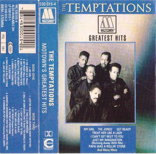Cover for Temptations · Temptations-motownâ´s Greatest Hits (DIV)