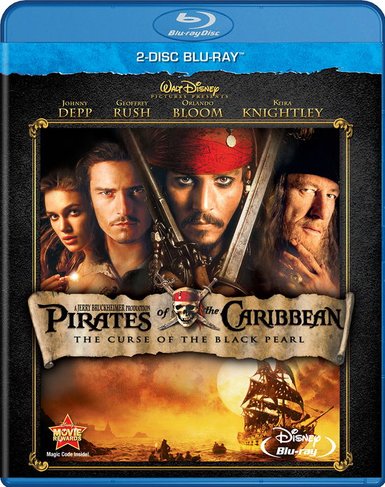 Cover for Pirates of Caribbean: Curse of Black Pearl (Blu-ray) (2011)