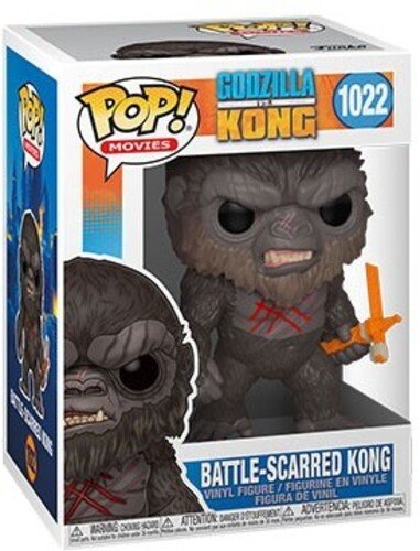 Cover for Funko Pop! Movies: · Godzilla vs Kong-battle-scarred Kong (Funko POP!) (2021)