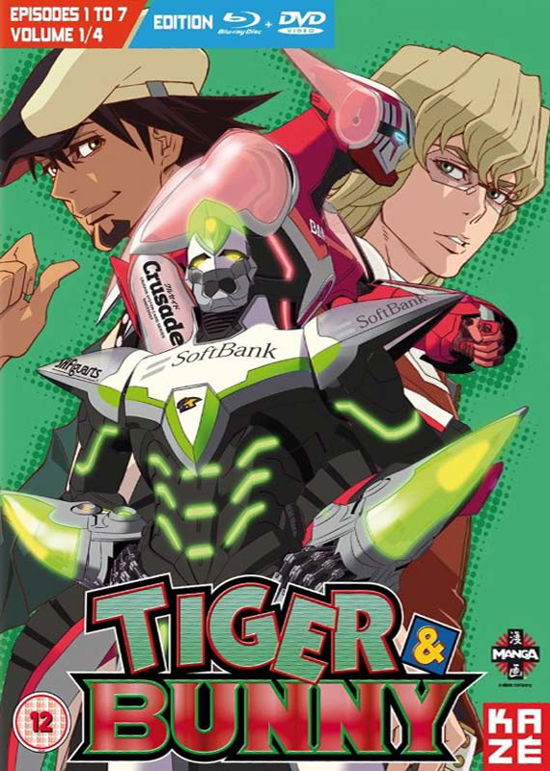 Cover for Tiger &amp; Bunny · Tiger &amp; Bunny: Part 1 (Blu-ray) (2013)