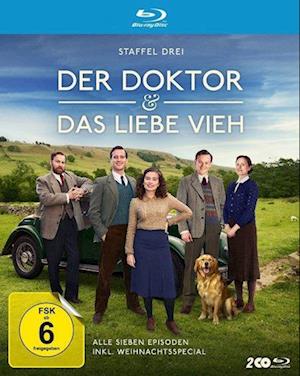 Cover for Ralph,nicolas / West,samuel / Madley,anna/+ · Der Doktor Und Das Liebe Vieh-staffel 3 (Blu-ray) (2024)