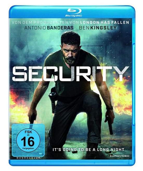 Cover for Antonio Banderas / Sir Ben Kingsley · Security (Blu-ray) (2017)