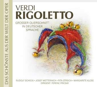 Cover for Schock / Metternich / Streich / Klose / Fricsay · Verdi: Rigoletto (CD) [German edition] [Digipak] (2012)