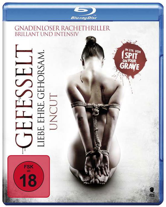 Cover for Ate De Jong · Gefesselt - Liebe. Ehre. Gehorsam - Uncut (Blu-Ray) (2015)