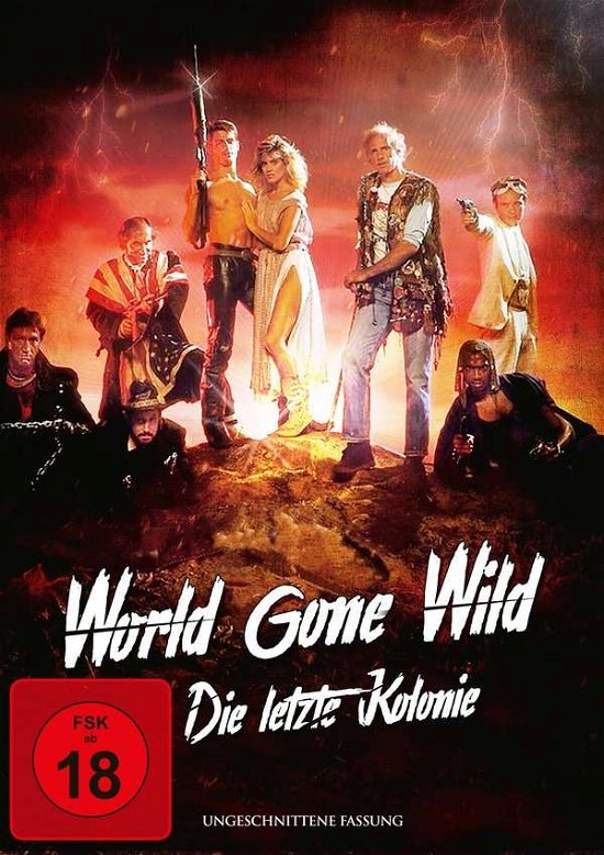 Cover for Dern,bruce / Pare,michael / James,anthony · World Gone Wild - Die Letzte Kolonie (Uncut) (DVD) (2021)