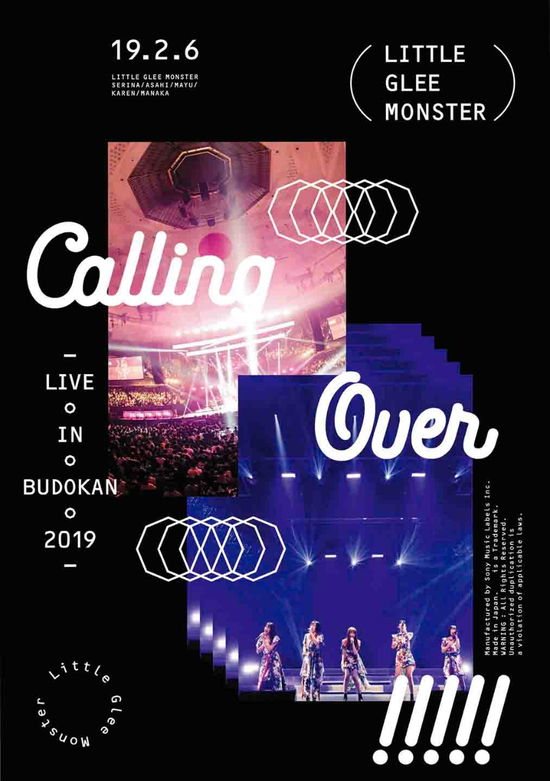 Cover for Little Glee Monster · Little Glee Monster Live in Budokan 2019-calling Over!!!!! (MBD) [Japan Import edition] (2019)