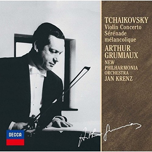 Cover for Arthur Grumiaux · Tchaikovsky: Violin Concerto / Serenade Melancolique (CD) (2021)