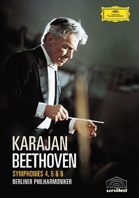 Cover for Herbert Von Karajan · Beethoven: Symphonies 4. 5 &amp; 6 &lt;limited&gt; (MDVD) [Japan Import edition] (2023)