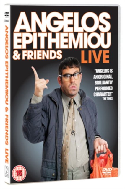 Cover for Angelos Epithemiou &amp; Friends - Live · Angelos Epithemious And Friends - Live (DVD) (2011)