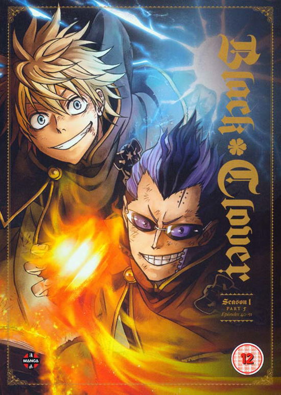 Black Clover Season 1 Part 5 (Episodes 40 to 51) - Black Clover: Season 1 - Part - Movies - Crunchyroll - 5022366710541 - October 14, 2019