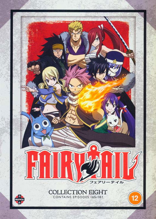 Cover for Fairy Tail - Collection 8 (Epi · Fairy Tail Collection 8 (Episodes 165 to 187) (DVD) (2020)