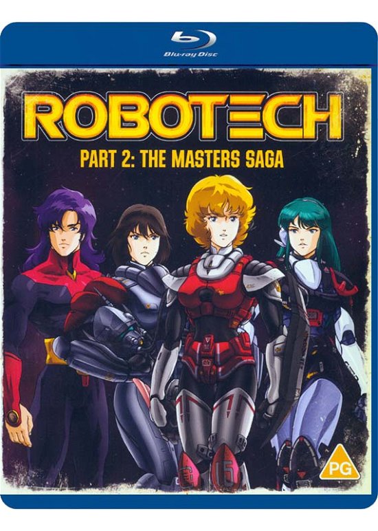 Cover for Anime · RoboTech Part 2 - The Masters (Blu-ray) (2021)