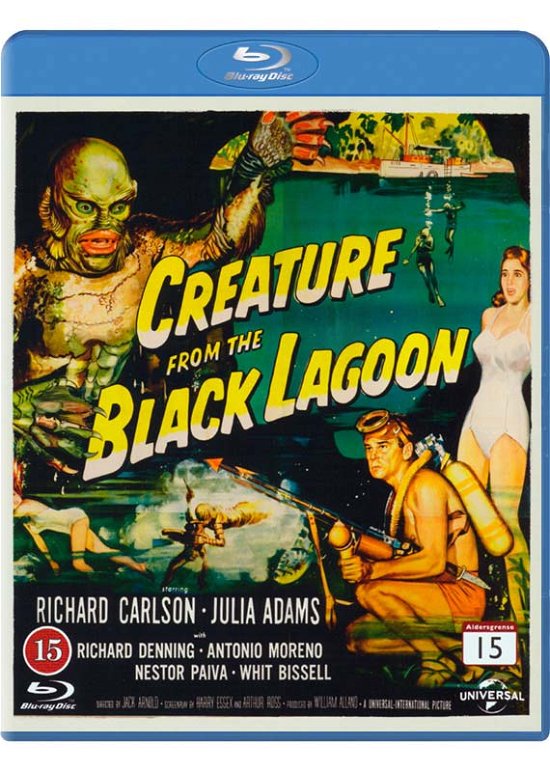 Cover for Universal Monsters · Creature From The Black Lagoon Bd (Blu-ray) (2013)