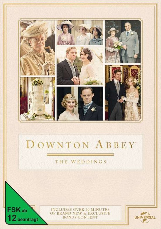 Cover for Maggie Smith,hugh Bonneville,elizabeth Mcgovern · Downton Abbey-die Hochzeiten (DVD) (2017)