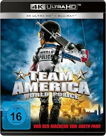 Cover for Team America: World Police (4K UHD Blu-ray) (2024)