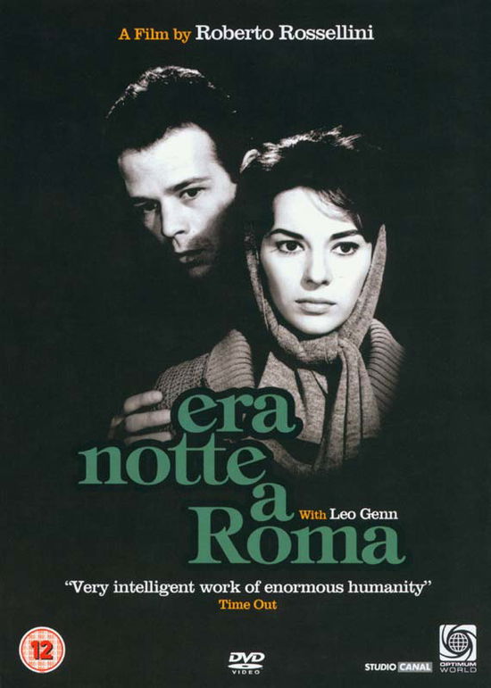 Cover for Roberto Rossellini · Era Notte A Roma (DVD) (2008)