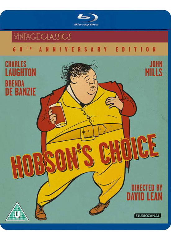 Cover for David Lean · Hobsons Choice (Blu-Ray) (2014)