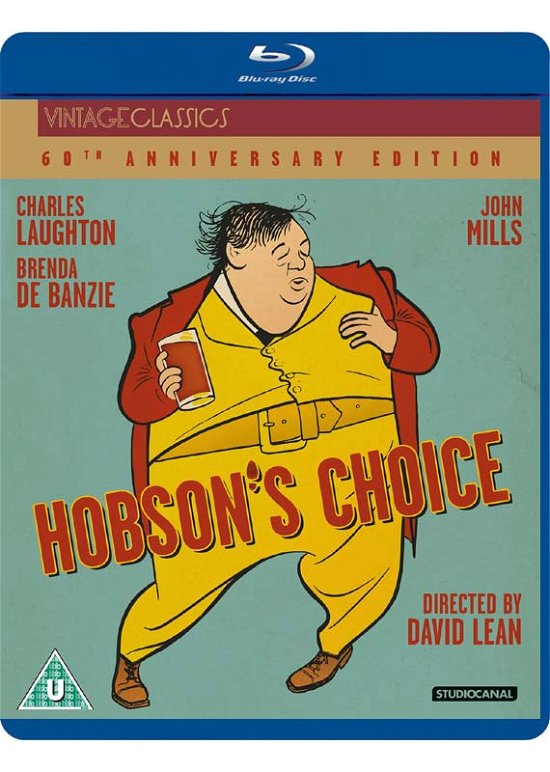 Cover for David Lean · Hobsons Choice (Blu-ray) (2014)