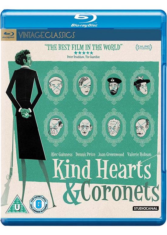 Kind Hearts And Coronets - Kind Hearts and Coronets BD - Filmes - Studio Canal (Optimum) - 5055201842541 - 24 de junho de 2019