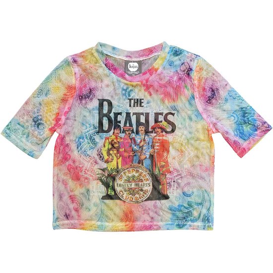 Cover for The Beatles · The Beatles Ladies Crop Top: Sgt Pepper (Mesh) (Bekleidung) [size XS]