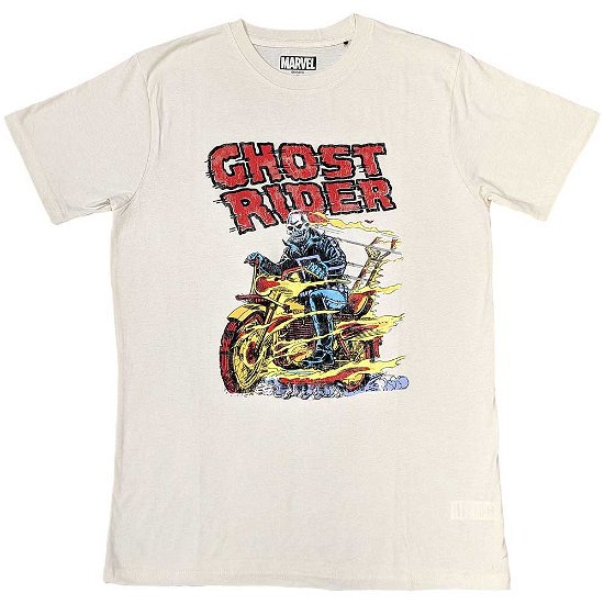 Cover for Marvel Comics · Marvel Comics Unisex T-Shirt: Ghost Rider Bike (T-shirt) [size S]