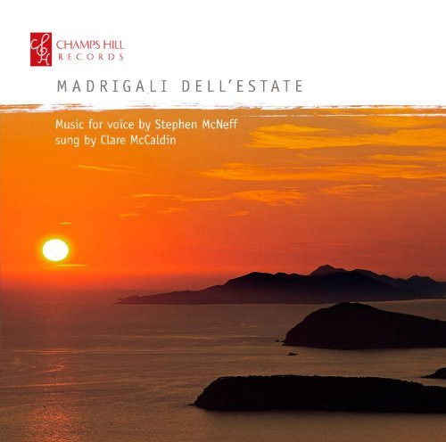 Cover for Clare Mccaldin · Madrigali Dell'estate (CD) (2015)