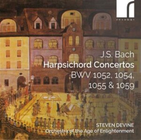 Cover for Steven Devine. Orchestra of the Age of Enlightenment · J.S. Bach: Harpsichord Concertos / Bwv 1052 / 1054 / 1055 &amp; 1059 (CD) (2023)
