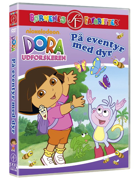 Cover for Dora Udforskeren · Dora - Udforskeren: På eventyr med dyr (DVD) (2010)
