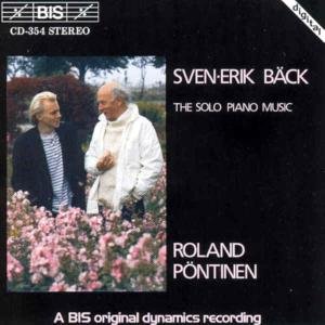 Cover for Back / Pontinen · Complete Piano Music (CD) (1994)