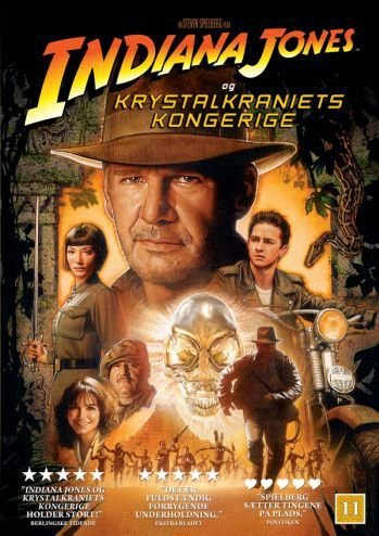 Indiana Jones og Krystalkraniets Kongeri - Indiana Jones - Films - PARAMOUNT - 7332431030541 - 4 november 2008