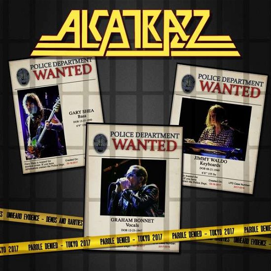 Cover for Alcatrazz · Parole Denied - Tokyo 2017 (CD) (2020)