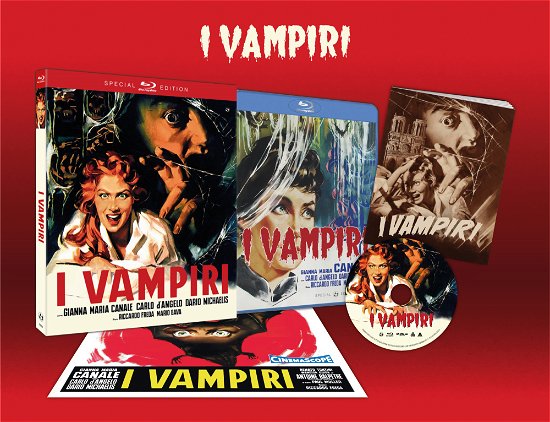 Vampiri (I) (Special Edition) (Blu-Ray+Poster) - Vampiri (I) - Film -  - 8056351624541 - 21. desember 2022