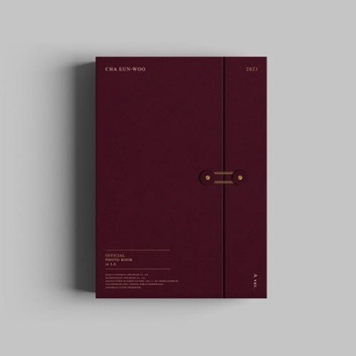 Cover for CHA EUN-WOO (ASTRO) · 2023 Official Photo Book In LA (Bok/Merch/DVD) [A Version] (2024)