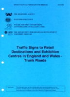 Cover for Stationery Office · Design Manual for Roads and Bridges. Vol. 8: Traffic Signs and Lighting. Section 2: Traffic Signs and Road Markings. Part 6: Traffic Signs to Retail Destinations and Exhibition Centres in England and Wales - Trunk Roads (Loose-leaf) (2005)