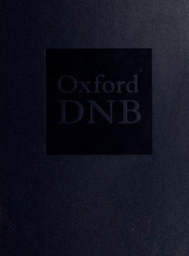 Cover for Oxford · Oxford Dictionary National Biography Volume 4 (Innbunden bok) (2012)