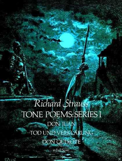 Cover for Music Scores · Tone Poems in Full Score, Series I: Don Juan, Tod Und Verklarung, &amp; Don Quixote (Dover Music Scores) (Pocketbok) (1979)