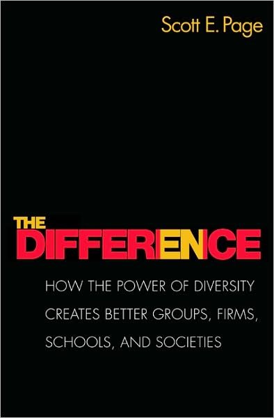 Cover for Scott Page · The Difference: How the Power of Diversity Creates Better Groups, Firms, Schools, and Societies - New Edition (Taschenbuch) [Revised edition] (2008)