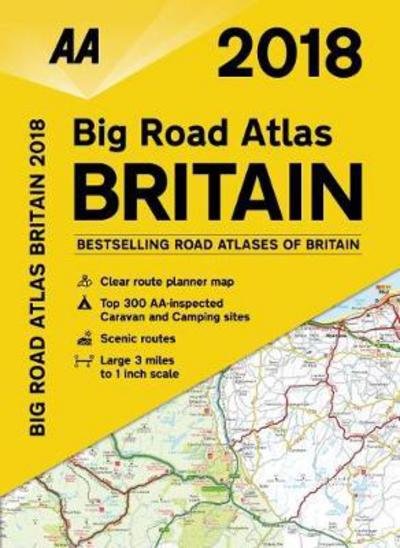 Cover for AA Publishing · AA Big Road Atlas Britain (Paperback Book) [27 Revised edition] (2017)