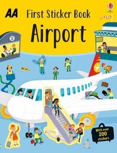 Cover for Usborne · First Sticker Book Airport (Paperback Bog) (2019)