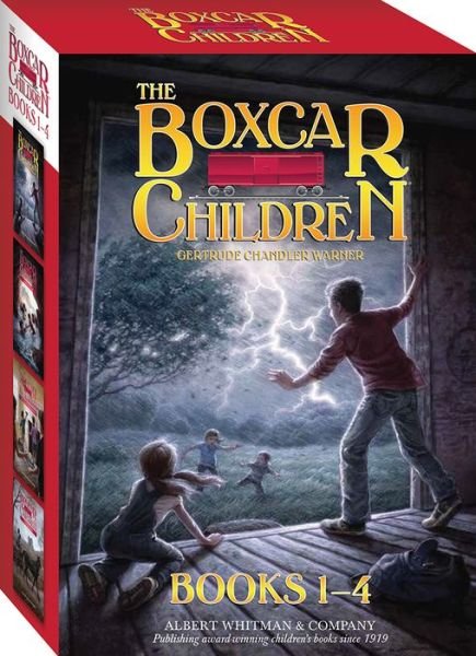 Cover for Gertrude Chandler Warner · The Boxcar Children Mysteries Boxed Set #1-4 (Bogpakke) (1990)