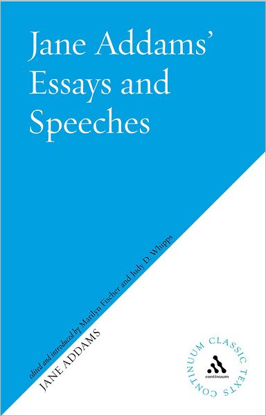 Cover for Jane Addams · Jane Addams's Writings On Peace (Paperback Book) [New edition] (2006)