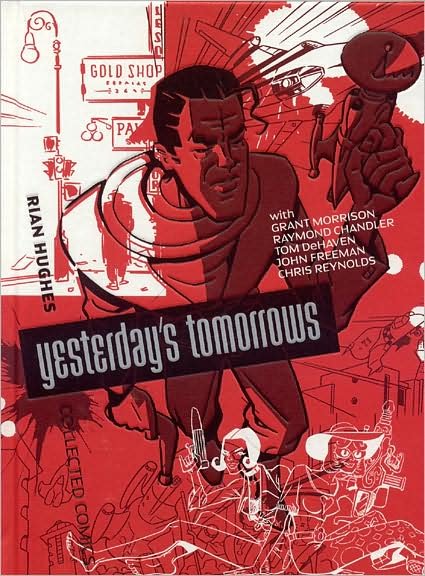 Cover for Rian Hughes · Yesterday's Tomorrows (Hardcover bog) (2008)