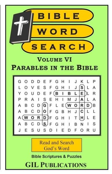 Cover for Akili T. Kumasi · Bible Word Search, Volume Vi: Parables in the Bible (Volume 6) (Paperback Bog) (2008)