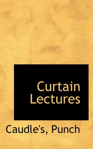 Cover for Punch · Curtain Lectures (Paperback Book) (2009)