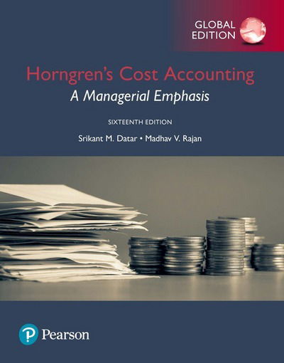 Srikant Datar · Horngren's Cost Accounting: A Managerial Emphasis, Global Edition (Paperback Book) (2017)